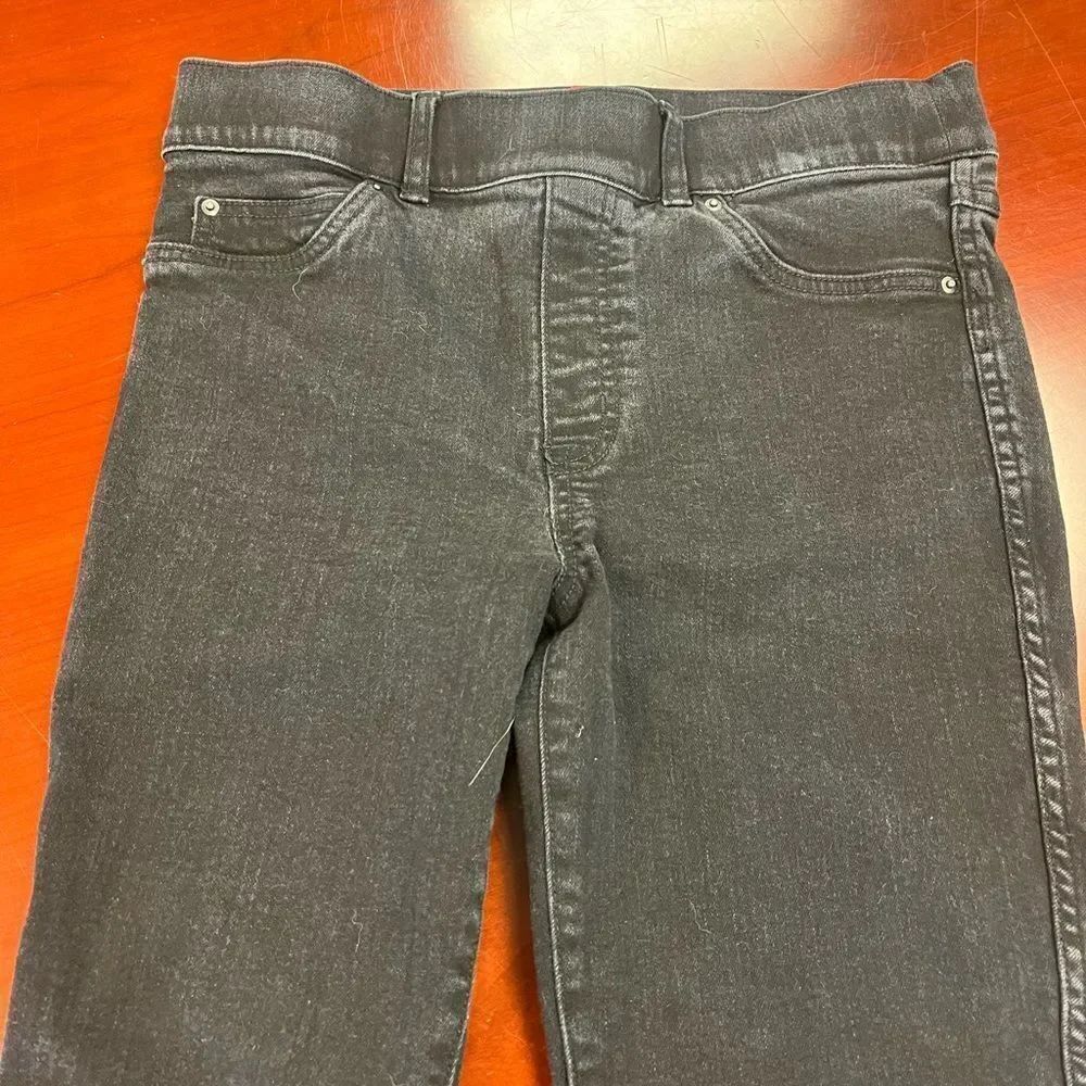 Spanx Black Jegging Jeans sz M EUC